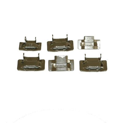 Ear Lock 304 Stainless Steel Banding Buckle Heat Resistant Metal Strap Buckle 1/2"