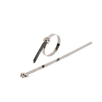 L Type 304 316 Stainless Steel Cable Zip Ties Straps 10mm 12mm 15mm 19mm Width