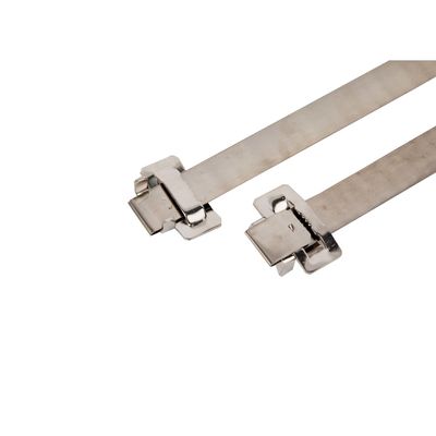 L Type 304 316 Stainless Steel Cable Zip Ties Straps 10mm 12mm 15mm 19mm Width