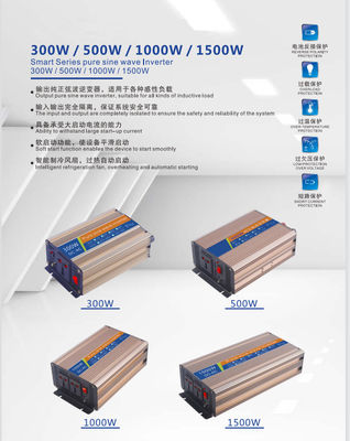 3000W UPS Power Inverter 12V 24V To 110V 230V 50/60Hz 20A With Charger
