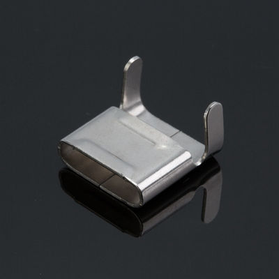 Teeth Lock 316 Stainless Steel Banding Clips Width 5/8" Thickness 0.02 inch